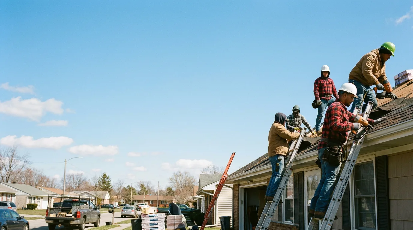 Roofing in Lucas, IA near me